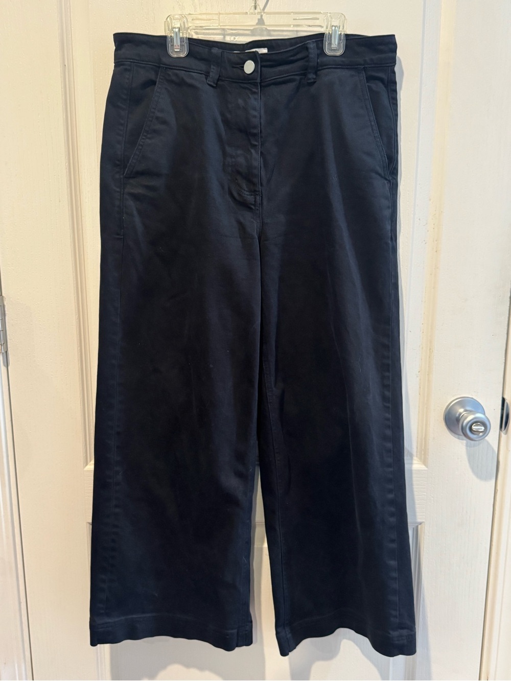 Everlane Black Wide-Leg Pants